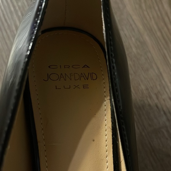 Joan & David Circa Luxe Black Patent Leather Pumps 6 1/2 - Picture 5 of 5